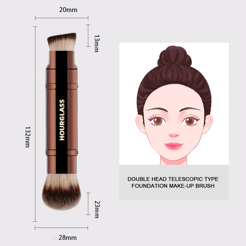 Pincel de maquiagem ampulheta  - Beauty Queen Makeup avaliação e preço