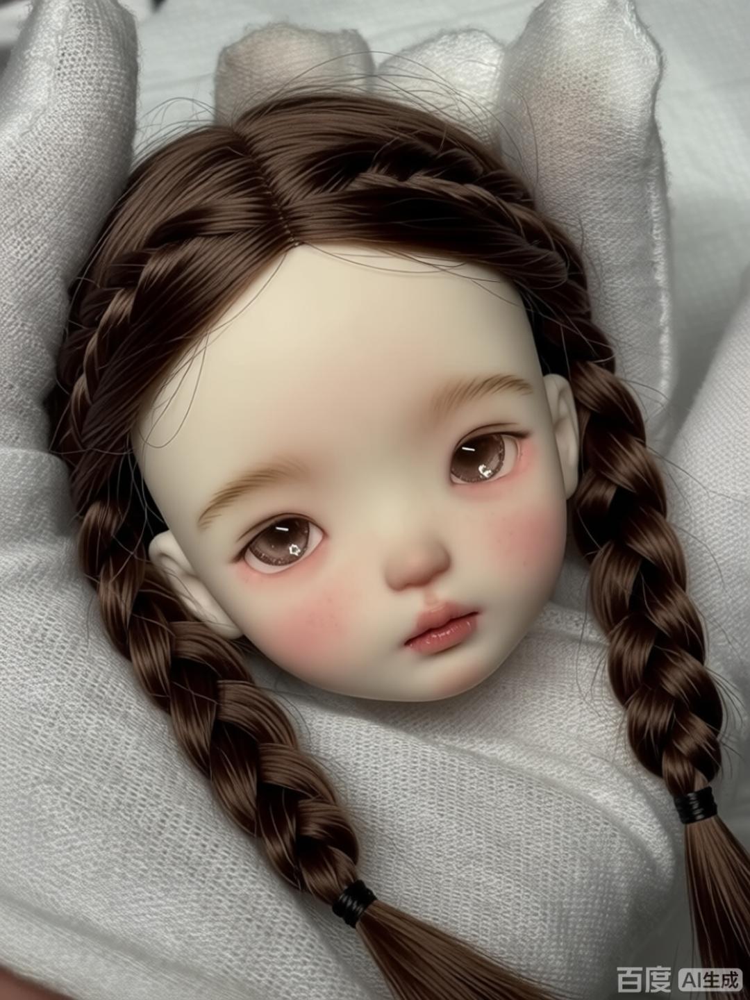Cabeça de Boneca BJD SD Escala - Beauty Makeup Girl avaliação e preço